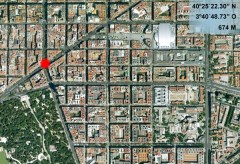 Localización del accidente