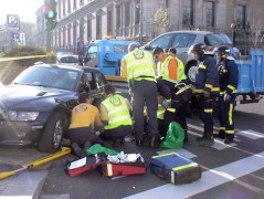 Imagen del atropello