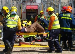 Imagen del simulacro