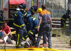 Imagen del simulacro