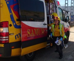 Imagen del simulacro