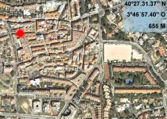 Localización del accidente