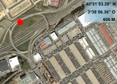 Localización del accidente