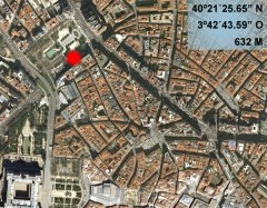 Localización del accidente