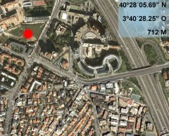 Localización del incendio