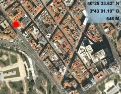 Localización del incendio