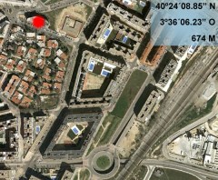 Localización del incendio