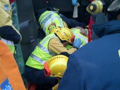 Imagen del accidente