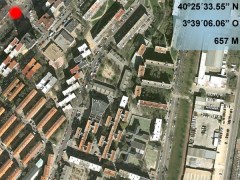 Localización del atropello