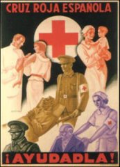 Cartel de Cruz Roja