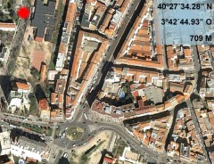 Localización del accidente