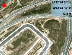 Localización del incendio