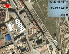 Localización del incendio