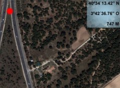 Localización del accidente