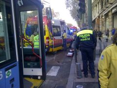 Imagen del atropello