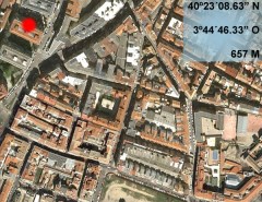 Localización de la explosión