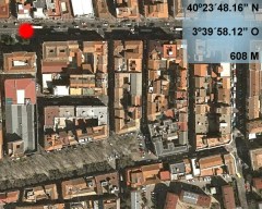 Localización del atropello