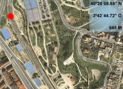 Localización del accidente