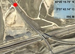 Localización del accidente