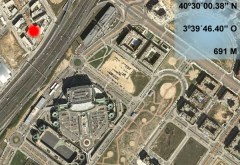 Localización aproximada del accidente